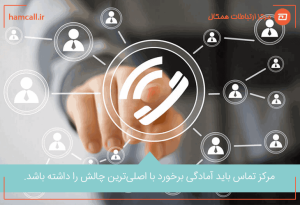 مدیریت اوج فعالیت مرکزتماس