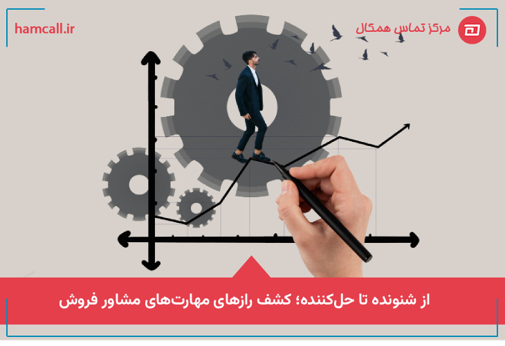 از شنونده تا حل‌کننده؛ کشف رازهای مهارت‌های مشاور فروش