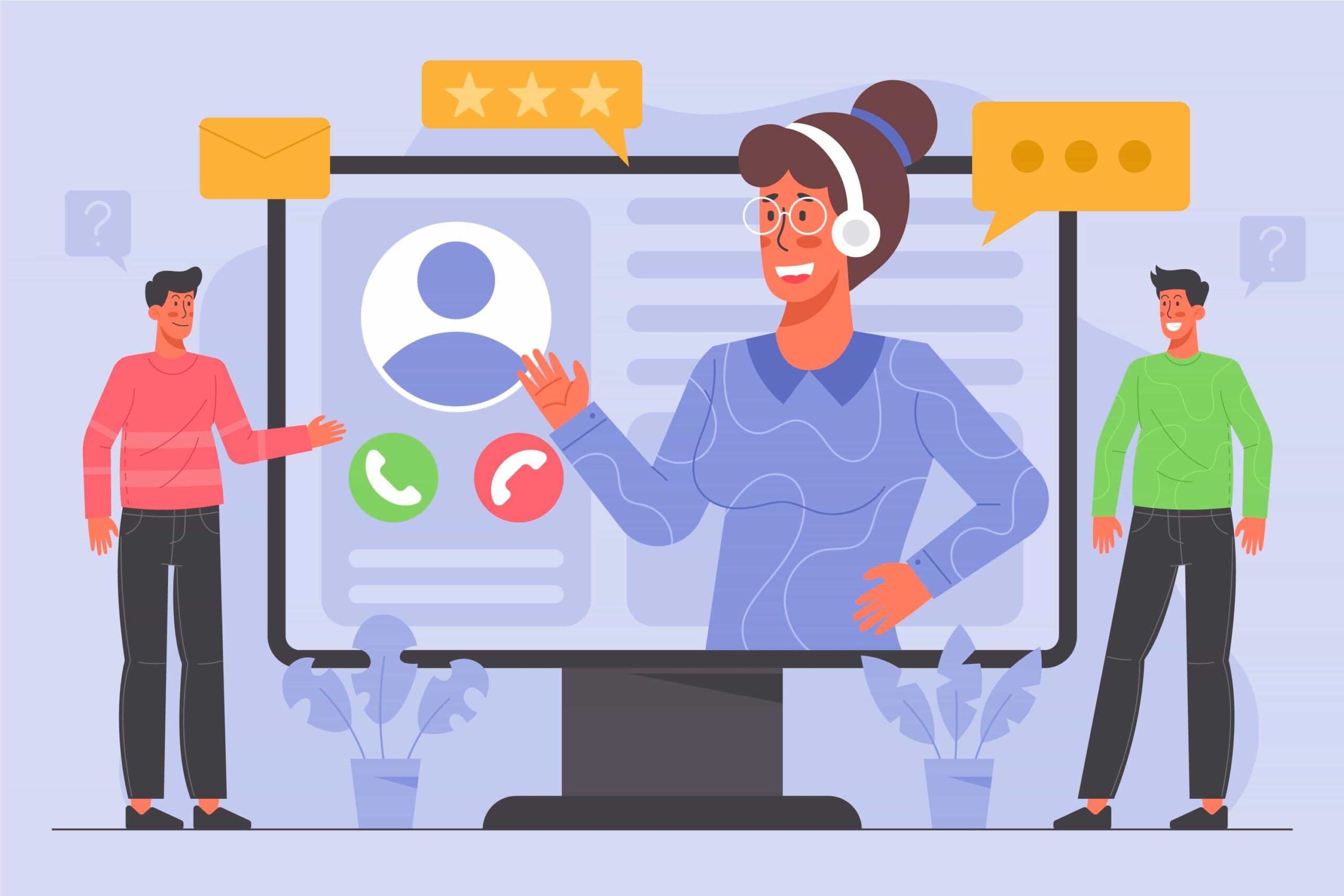 ترکیب نظرسنجی آنلاین و تماس تلفنی برای بهبود تجربه مشتری