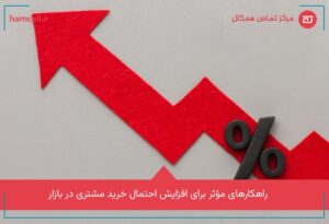 راهکارهای مؤثر برای افزایش احتمال خرید مشتری در بازار